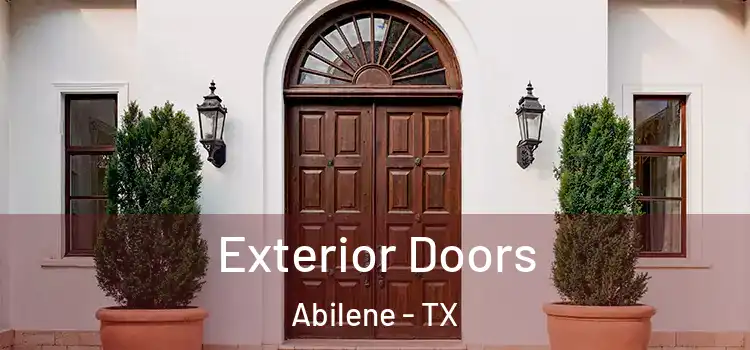Exterior Doors Abilene - TX