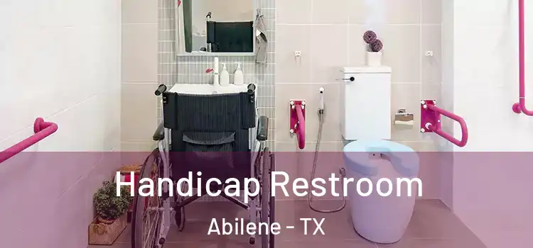Handicap Restroom Abilene - TX