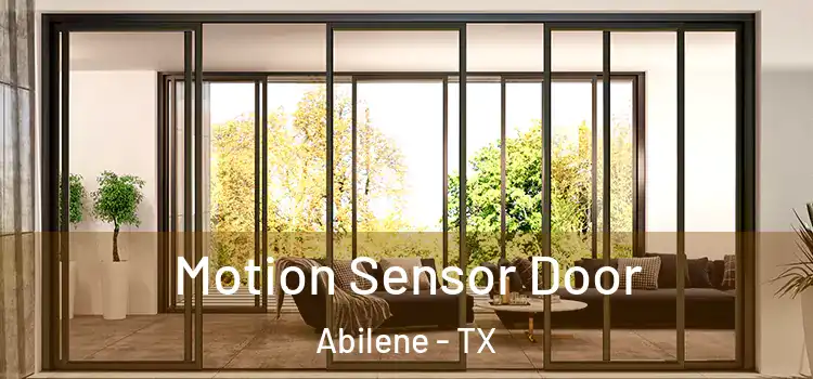 Motion Sensor Door Abilene - TX